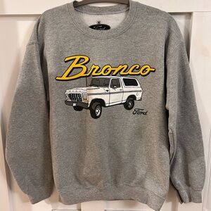 Ford Bronco Gray Sweatshirt men’s medium